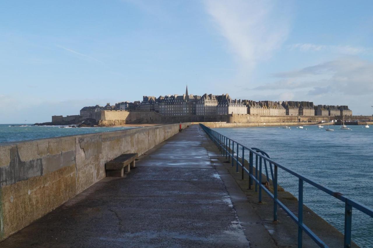 Saint Malo, Le Pont, Maison Plage A 100M别墅 外观 照片